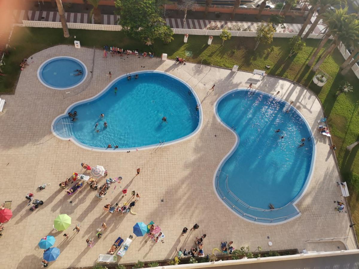 La Serenata Los Cristianos Achacay Vue Panoramique Ocean Appartement Exterior foto
